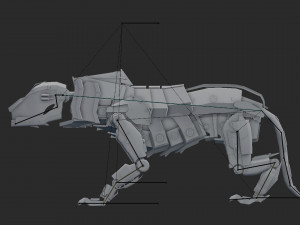 iron predator 3D मॉडल