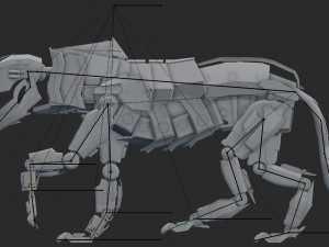 iron predator 3D मॉडल
