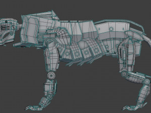 iron predator 3D मॉडल