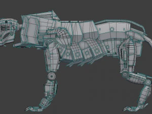 predatore di ferro Modello 3D