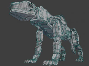 predatore di ferro Modello 3D