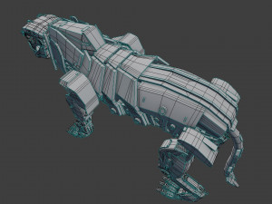 iron predator 3D मॉडल