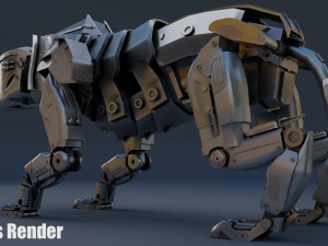 predatore di ferro Modello 3D