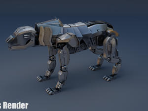 iron predator 3D मॉडल
