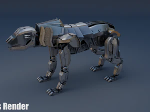 predatore di ferro Modello 3D