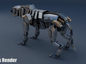 predatore di ferro Modello 3D