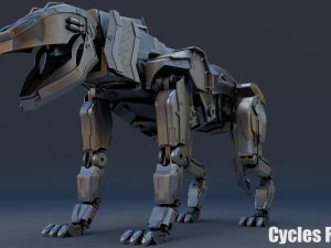 predatore di ferro Modello 3D