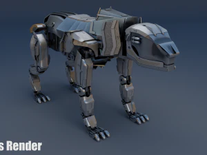 predatore di ferro Modello 3D