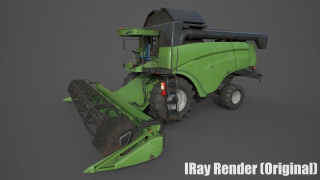 combine cx6090 Model 3D .c4d .max .obj .3ds .fbx .stl .blend 