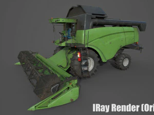 комбайн cx6090 3D Модель