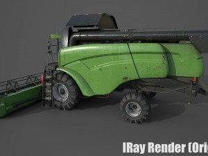 combine cx6090 Model 3D