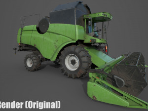 combine cx6090 Model 3D