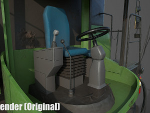 combine cx6090 Model 3D