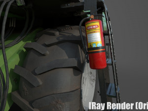 combine cx6090 Model 3D