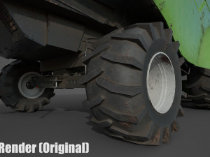 combine cx6090 Model 3D