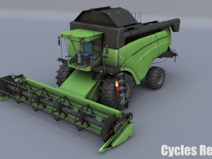 combine cx6090 Model 3D