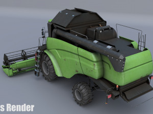 combine cx6090 Model 3D