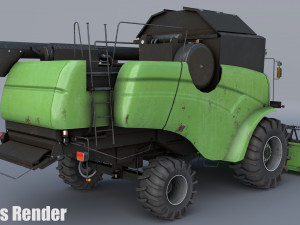 combine cx6090 Model 3D