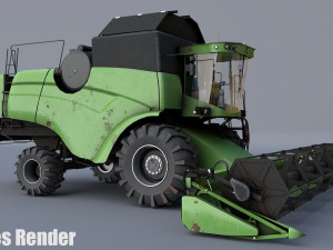 combine cx6090 Model 3D