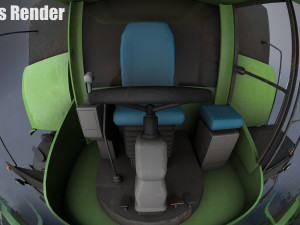 combine cx6090 Model 3D