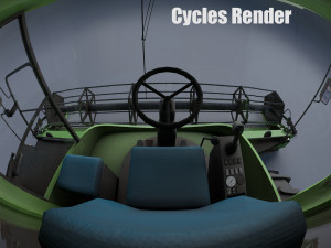 combine cx6090 Model 3D