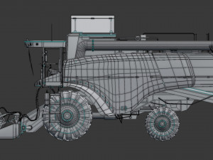 combine cx6090 Model 3D