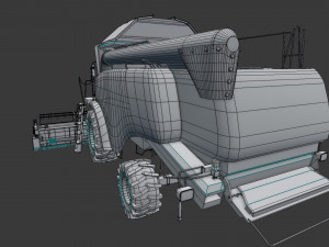 combine cx6090 Model 3D