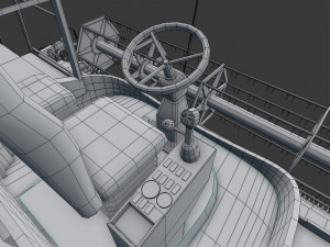combine cx6090 Model 3D