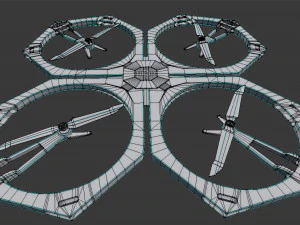 drone Modelo 3D