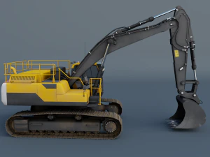 excavator 3D Model