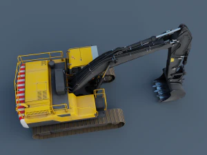 excavator 3D Model