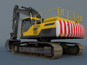 excavator 3D Model