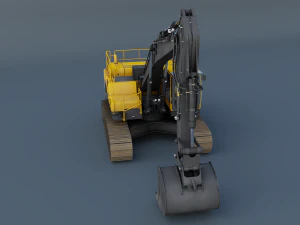 excavator 3D Model