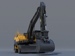 excavator ew205d 3D Model