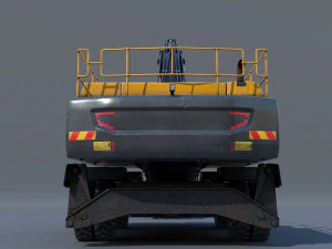 excavator ew205d 3D Model