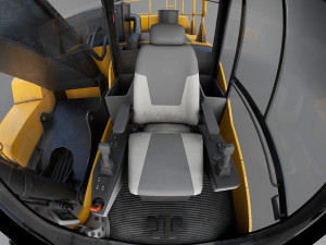 excavator ew205d 3D Model