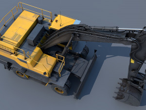 excavator ew205d 3D Model