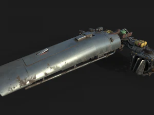 mobil terbang Model 3D