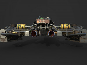 flying car Modelo 3D