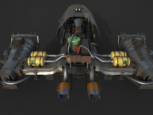 flying car Modelo 3D