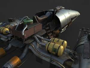 flying car Modelo 3D