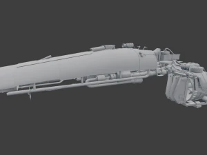 mobil terbang Model 3D