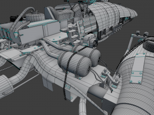 flying car Modelo 3D