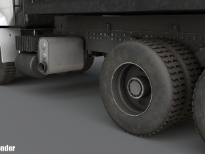 tipper cargo 3530d 3D मॉडल