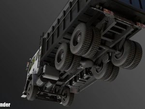 самоскид вантажний 3530d 3D Модель