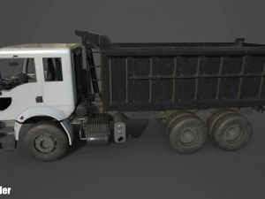 самоскид вантажний 3530d 3D Модель