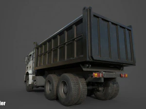 самоскид вантажний 3530d 3D Модель