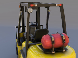forklift 18d-7e 3D मॉडल