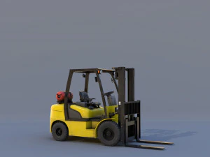 फोर्कलिफ्ट 18डी-7ई 3D मॉडल