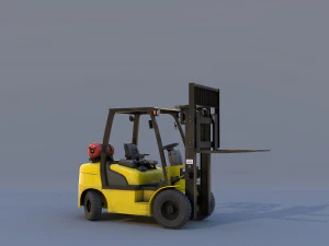 फोर्कलिफ्ट 18डी-7ई 3D मॉडल